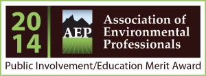 Association of Environmental Professionals give award to Santa Barbara County Trails Council