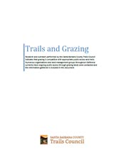 trails and grazing report